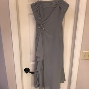 Spectacular silver dress